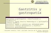 Gastritis y Gastropatia