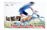 Routeboek Tour for Life 2009