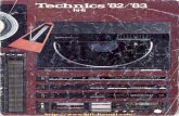 Technics 82 - 83