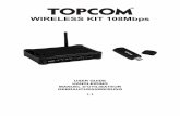 Wireless Kit 108Mbps UK-NL-FR-DE