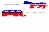 Democraten vs. republikeinen