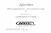 Management Account samenvatting