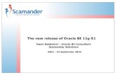 The new release of Oracle BI 11g R1 - OGH – 15 September 2010