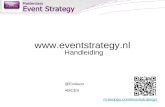 Uitleg Event Strategy website