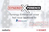 Synergy Enterprise waar het voor bedoeld is! | Synergy Xperience '13