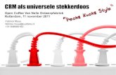 "CRM als Universele Stekkerdoos" - Fabrice Mous