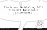 Kick-off Eindhoven in Dialoog 27 mei 2011