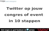 Twitter op jouw congres of evenement in 10 stappen