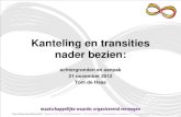 Kanteling En Transities Nader Bezien Presentatie Tom de Haas 21 November 2012