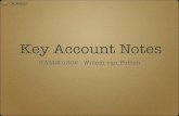 Key Account Notes (KAM201302)