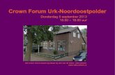 Crown Forum Urk-Noordoostpolder (september 2013)