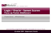 Oracle Logix  - Scoren Met Fusion Middleware