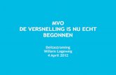 Presentatie Willem Lageweg @Deltastroming 4 april 2012