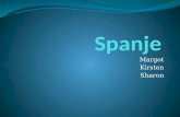 Presentatie Spanje
