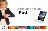 Zakelijk gebruik iPad
