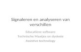 Educatieve software - Technische Maatjes - Assistive Technologie