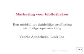 Veerle Aendekerk Marketing voor bibliotheken
