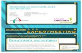 Uitnodiging expermeeting duurzaam verenigen 27 11-2013