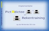 Implementatie Nds Pictodictee & Rekentraining Okt 09