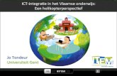 ICT-integratie in het Vlaamse onderwijs: Een helikopterperspectief