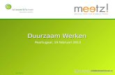 Presentatie Willem de Jager tijdens opening Meetz!