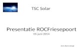 Kennismaking TSC Solar met technische opleidingen ROC Friese Poort
