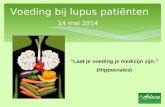 Infosessie voeding bij Lupus