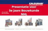 Calduran Presentatie voor 3e jaars Bouwkunde - Ben Kruseman