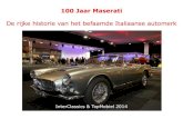 100 Jaar Maserati