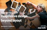 Responsive Design beyond layout