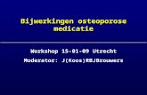 Seminar 15-01-2009 - bijwerkingen anti-osteoporose medicatie