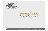 Firewolf Engineering - Overview of serious games