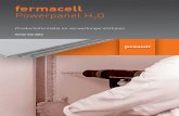 fermacell Powerpanel H2O - Productinformatie en verwerkingsrichtlijnen (versie mei 2013)