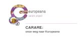 CARARE: op weg naar Europeana