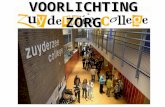 Voorlichting zorg Zuyderzee College 2014