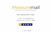 Measuremail Relatiedag 2014 - presentatie DDMA