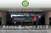 Adobe summit EMEA 2013