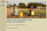 Low-cost innovaties voor water en sanitatie - SamSamWater