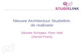 Nieuwe architectuur Studielink: de realisatie - Désirée Schipper, Floor Veld en Harold Poels - HO-link 2014