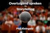 Overtuigend spreken via Storytelling