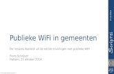 Publieke WiFi in gemeenten. 'De lessons learned' uit de eerste ervaringen met publieke WiFi