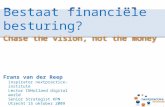 Bestaat financiële besturing? Presentatie Frans Van Der Reep, Congres Public Finance 15 Okt 2009