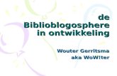 Biblioblogosphere Ontwikkelingen In Nederland