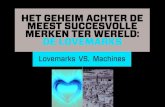 Lovemarks vs machines - wat maakt een merk iconisch?