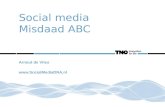 Social Media Misdaad ABC