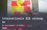 Internationale B2B en E-commerce door een Belgische KMO – Tim Elsen