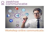 Workshop online communicatie |
