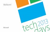Techdays 2013 NL - Serious Request met Windows Azure