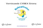 Cybex sirona is vernieuwd