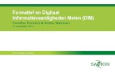 Formatief en digitaal informatievaardigheden meten - Caroline Timmers, Amber Walraven - OWD14
